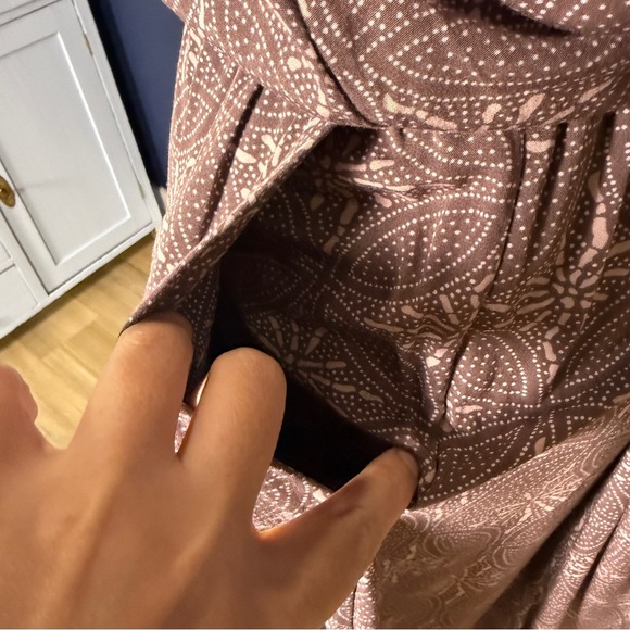 Carve Designs Mauve Grayson Midi Dress, Mauve Taupe, XL - Picture 6 of 11